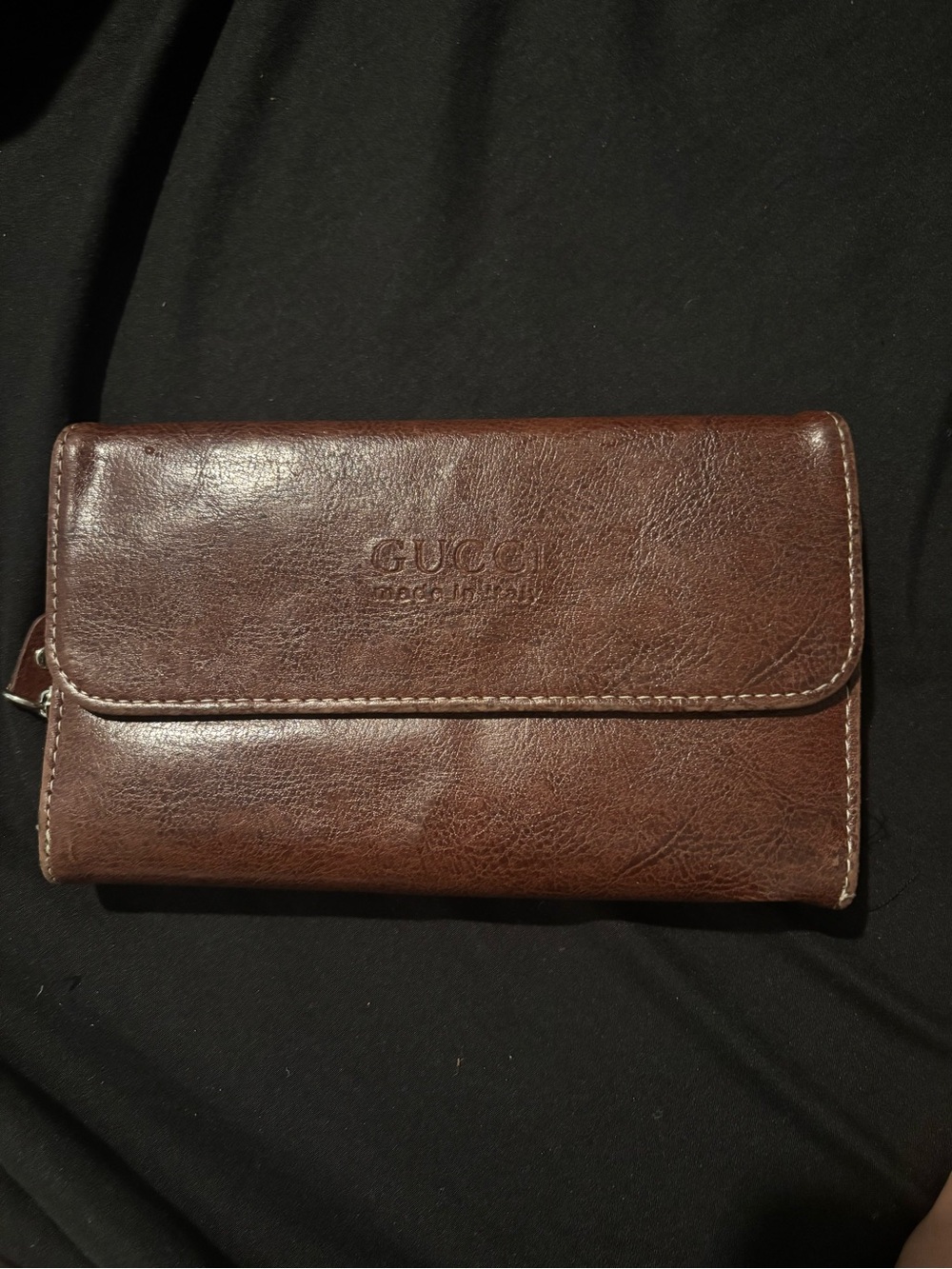 Gucci Brown Leather  Wallet